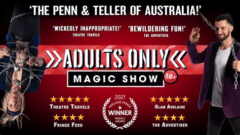 Adults only magic show